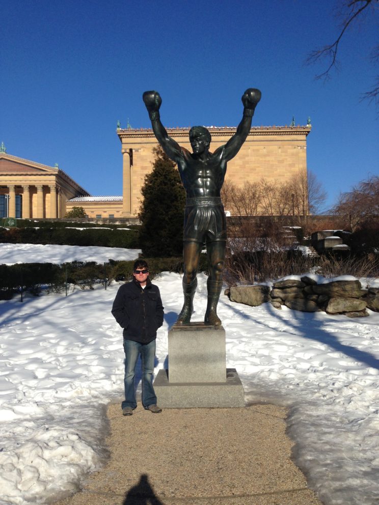 Jason Whitehead and Rocky